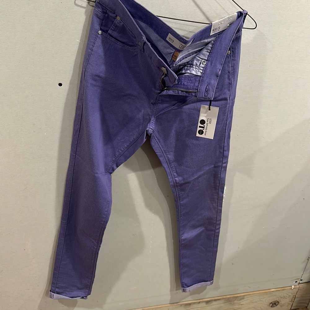 Light purple top shop jeans